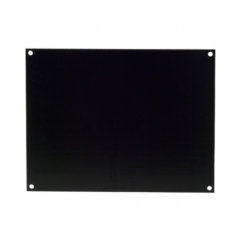 1 pcs : 2038 - Plastic, Phenolic Cover, Lid 6.812' L x 5.250' W x 0.093' H (173.05mm x 133.35mm x 1.60mm) Black