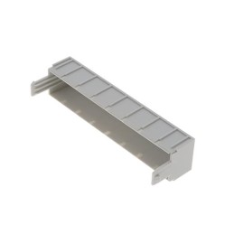 1 pcs : 2202634 - Plastic, Polyamide Cover 3.457' L x 0.744' W x 0.480' H (87.80mm x 18.90mm x 12.20mm) Gray