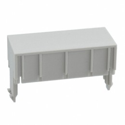 1 pcs : 2201802 - Plastic, Polyamide Cover, Lid 1.732' L x 0.740' W x 1.024' H (44.00mm x 18.80mm x 26.00mm) Gray