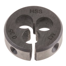 1 pcs - RS PRO Thread Die, M3 x 0.35mm Pitch, 13/16in od