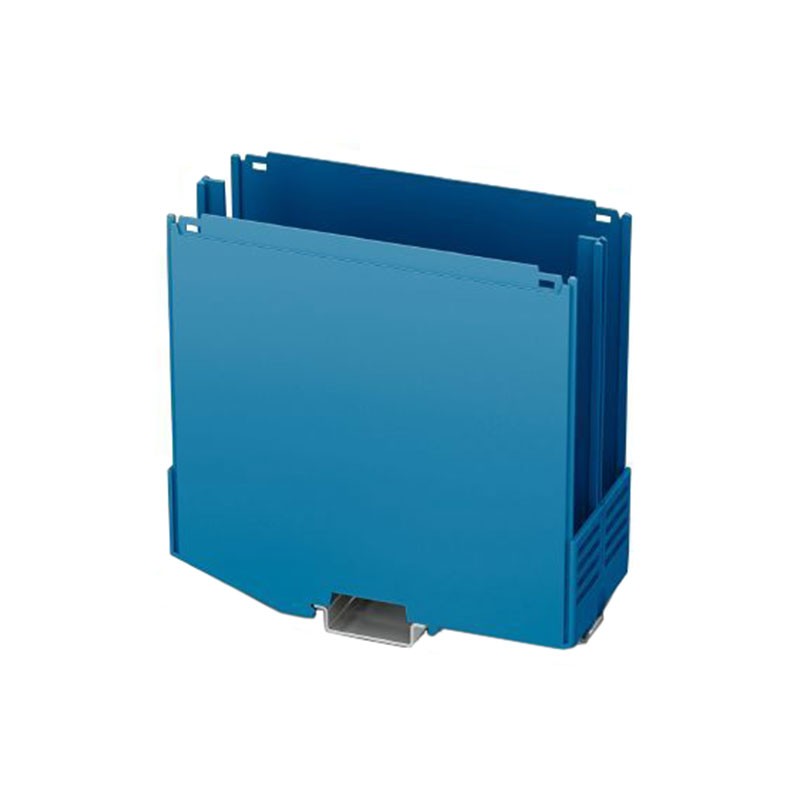 1 pcs : 1076907 - Plastic, Polyamide Housing 4.266' L x 1.972' W x 4.823' H (108.35mm x 50.10mm x 122.50mm) Blue