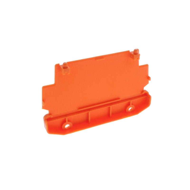 1 pcs : 1185360000 - Plastic, Polyamide Panel, End 4.260' L x 0.846' W x 2.823' H (108.20mm x 21.50mm x 71.70mm) Orange