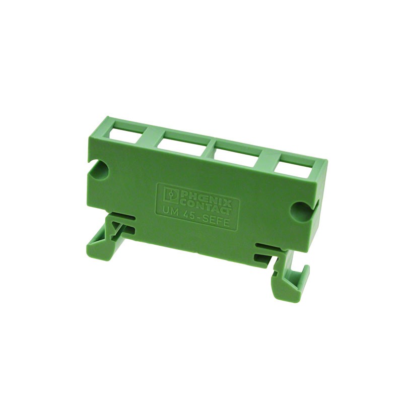 1 pcs : 2907826 - Plastic, Polyamide Panel, Side 1.772' L x 0.394' W x 1.417' H (45.00mm x 10.00mm x 36.00mm) Green