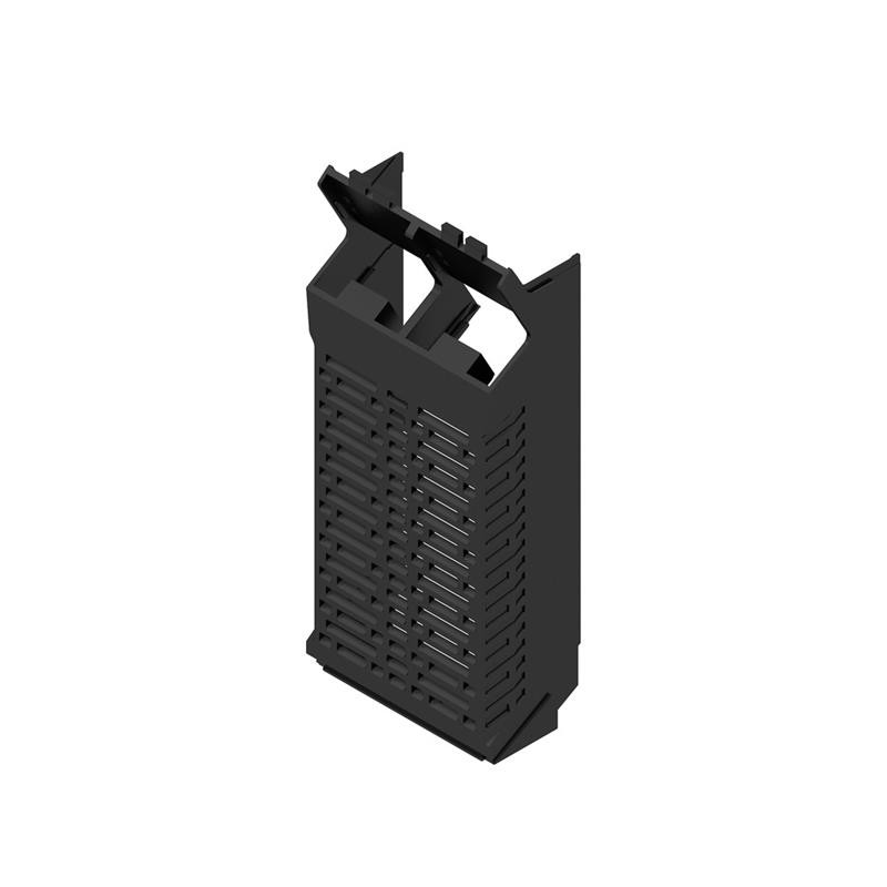 1 pcs : 1166180000 - Plastic, Polyamide Panel, Side 4.153' L x 1.772' W x 0.899' H (105.49mm x 45.00mm x 22.83mm) Black