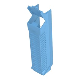 1 pcs : 1070620000 - Plastic, Polyamide Panel, Side 4.154' L x 0.886' W x 0.899' H (105.50mm x 22.50mm x 22.83mm) Blue