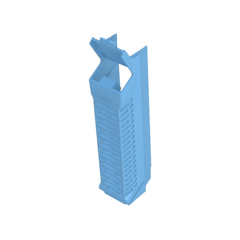 1 pcs : 1070620000 - Plastic, Polyamide Panel, Side 4.154' L x 0.886' W x 0.899' H (105.50mm x 22.50mm x 22.83mm) Blue