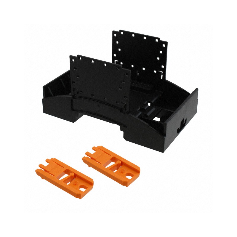 1 pcs : 2896403 - Plastic, Polycarbonate Base 3.531' L x 2.110' W x 2.449' H (89.70mm x 53.60mm x 62.20mm) Black