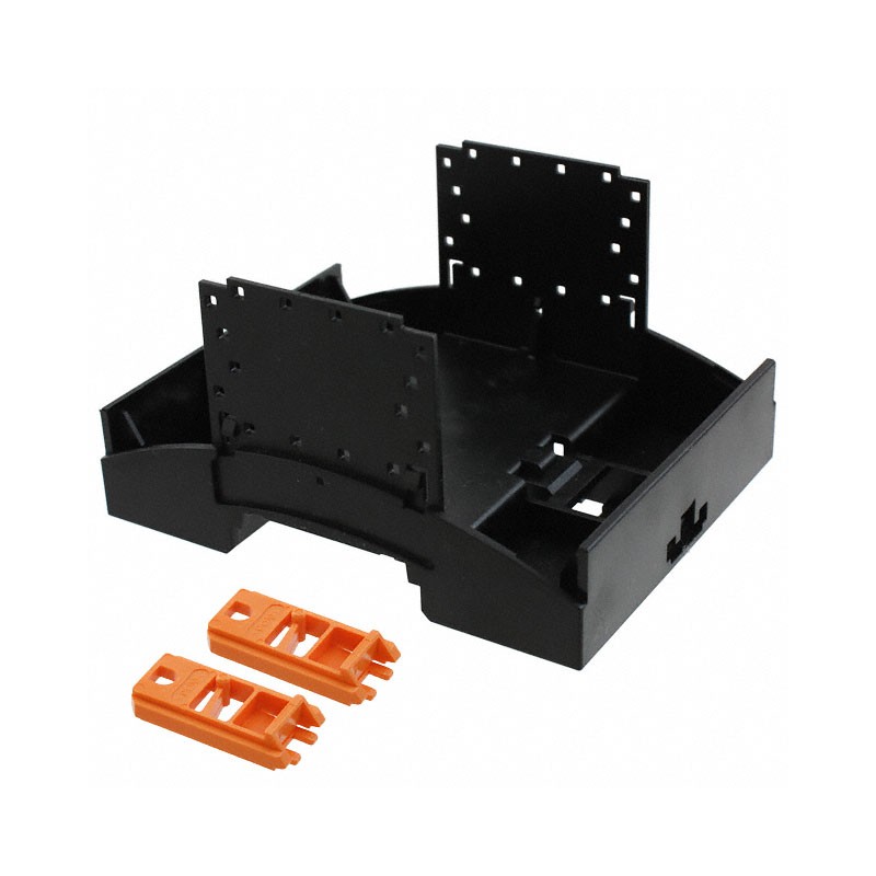 1 pcs : 2896267 - Plastic, Polycarbonate Base 3.531' L x 2.819' W x 2.449' H (89.70mm x 71.60mm x 62.20mm) Black