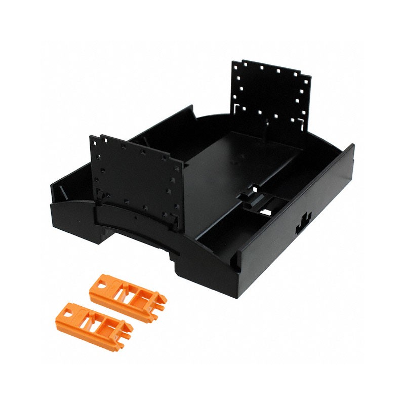 1 pcs : 2896270 - Plastic, Polycarbonate Base 3.531' L x 4.236' W x 2.449' H (89.70mm x 107.60mm x 62.20mm) Black