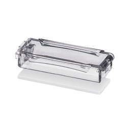 1 pcs : 2896102 - Plastic, Polycarbonate Cover, Lid 0.701' W (17.80mm) Clear