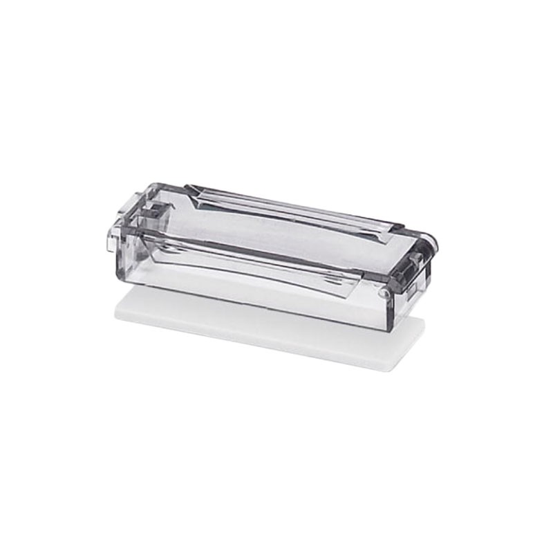 1 pcs : 2896102 - Plastic, Polycarbonate Cover, Lid 0.701' W (17.80mm) Clear