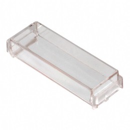1 pcs : 2947828 - Plastic, Polycarbonate Cover, Lid 1.496' L x 0.591' W x 0.265' H (38.00mm x 15.00mm x 7.50mm) Clear