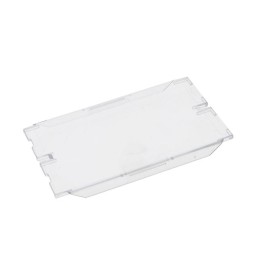1 pcs : 2901699 - Plastic, Polycarbonate Cover, Lid 1.772' W (45.00mm) Clear