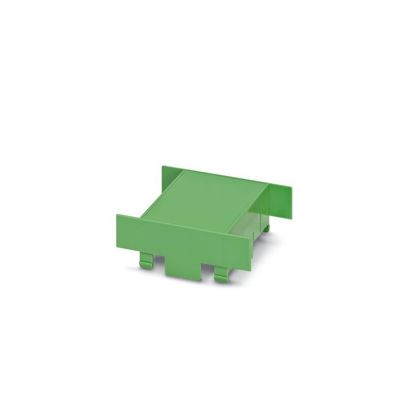 1 pcs : 2764933 - Plastic, Polycarbonate Cover, Lid 2.953' L x 2.657' W x 0.689' H (75.00mm x 67.50mm x 17.50mm) Green