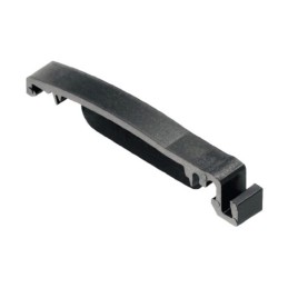 1 pcs : 1193170000 - Plastic, Polycarbonate Panel, End 1.594' L x 0.201' W x 0.358' H (40.50mm x 5.10mm x 9.10mm) Black