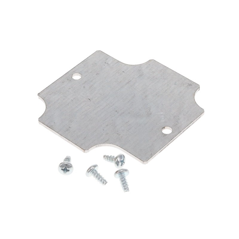 1 pcs : 1555BFPL - Polycarbonate (PC) Panel, Inner 2.130' L x 2.130' W x 0.064' H (54.10mm x 54.10mm x 1.63mm) Unpainted