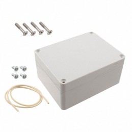 1 pcs : RZ0212 - Polycarbonate (PC) White, Off Cover Included 4.530' L x 3.540' W (115.06mm x 89.92mm) X 2.170' (55.12mm)