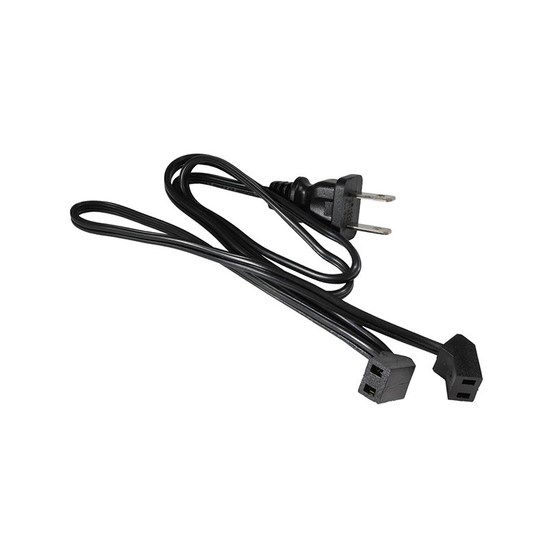 1 pcs : DNFCDC2P - Rack Cord, 2 Contact, 45° Plug to Plug 24.000' (609.60mm) Length
