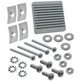 1 pcs : XPFA80GY - Rack Fan Grill