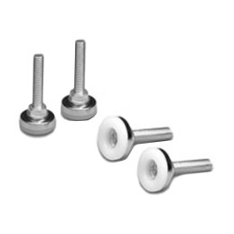 1 pcs : CLFK - Rack Feet, Leveling Nylon Bass