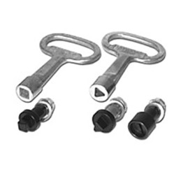 1 pcs : 2TRK7 - Rack Hardware Key 7mm Triangle