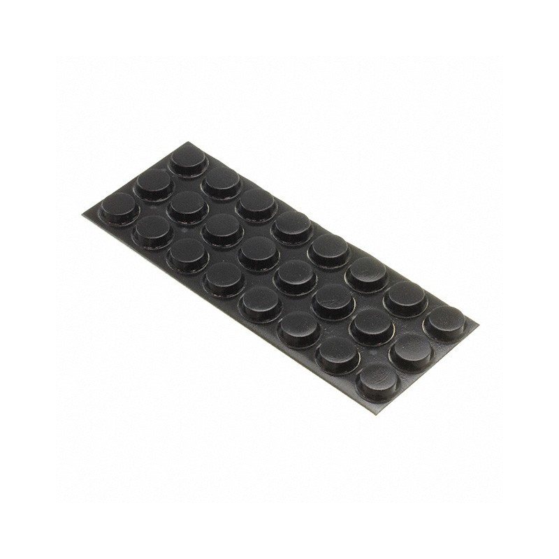 1 pcs : 1421T2 - Rack Rubber Feet Self Adhesive