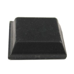 1 pcs : 1421T8BK - Rack Rubber Feet Self Adhesive