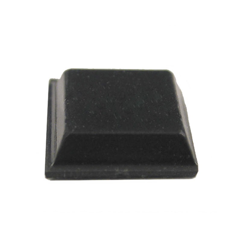 1 pcs : 1421T8BK - Rack Rubber Feet Self Adhesive