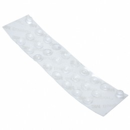 1 pcs : 1421T6CL - Rack Rubber Feet Self Adhesive