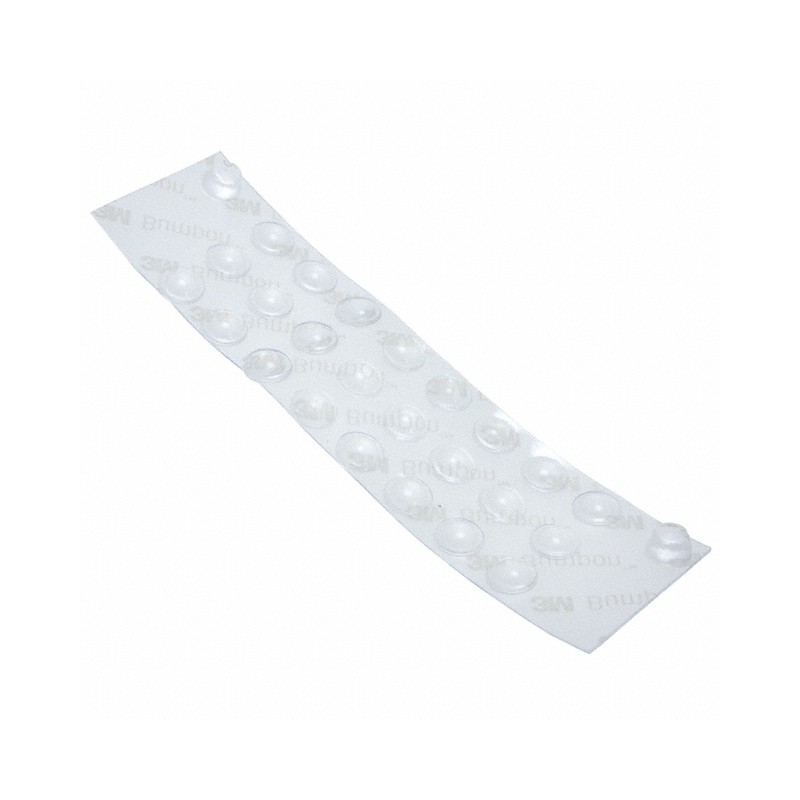 1 pcs : 1421T6CL - Rack Rubber Feet Self Adhesive