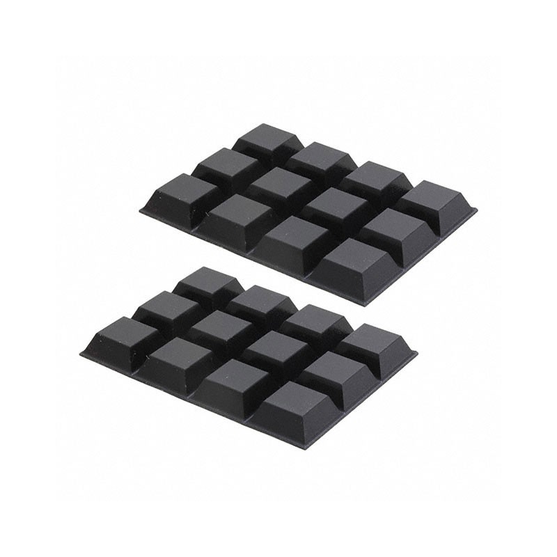 1 pcs : 1421T4 - Rack Rubber Feet Self Adhesive