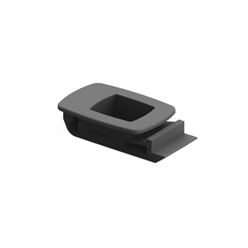 1 pcs : 37115 - Sliding Lock Rectangular - 37.30mm x 25.30mm Cutout Clip In Acrylonitrile Butadiene Styrene (ABS)