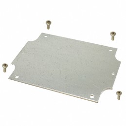 1 pcs : 1554FPL - Steel Panel, Inner 4.300' L x 3.050' W (109.22mm x 77.47mm) Unpainted