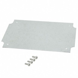 1 pcs : 1554HPL - Steel Panel, Inner 6.580' L x 4.200' W (167.13mm x 106.68mm) Unpainted