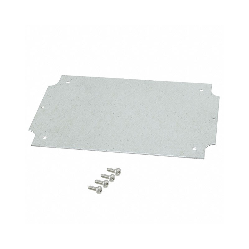 1 pcs : 1554HPL - Steel Panel, Inner 6.580' L x 4.200' W (167.13mm x 106.68mm) Unpainted