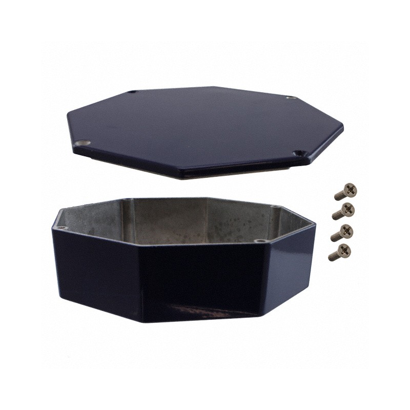 1 pcs : 1590STPCCB - Stomp Box Aluminum Blue Cover Included 5.230' L x 5.230' W (132.84mm x 132.84mm) X 1.540' (39.12mm)