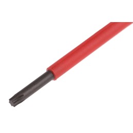 1 pcs - Wera Torx Insulated Screwdriver, T10 Tip, 80 mm Blade, VDE/1000V, 161 mm Overall