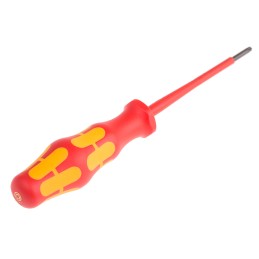 1 pcs - Wera Torx Insulated Screwdriver, T10 Tip, 80 mm Blade, VDE/1000V, 161 mm Overall