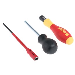 1 pcs - Wiha Adjustable VDE Hex Torque Screwdriver, 0.5 - 2Nm, 3.8 mm Drive, ±6 % Accuracy