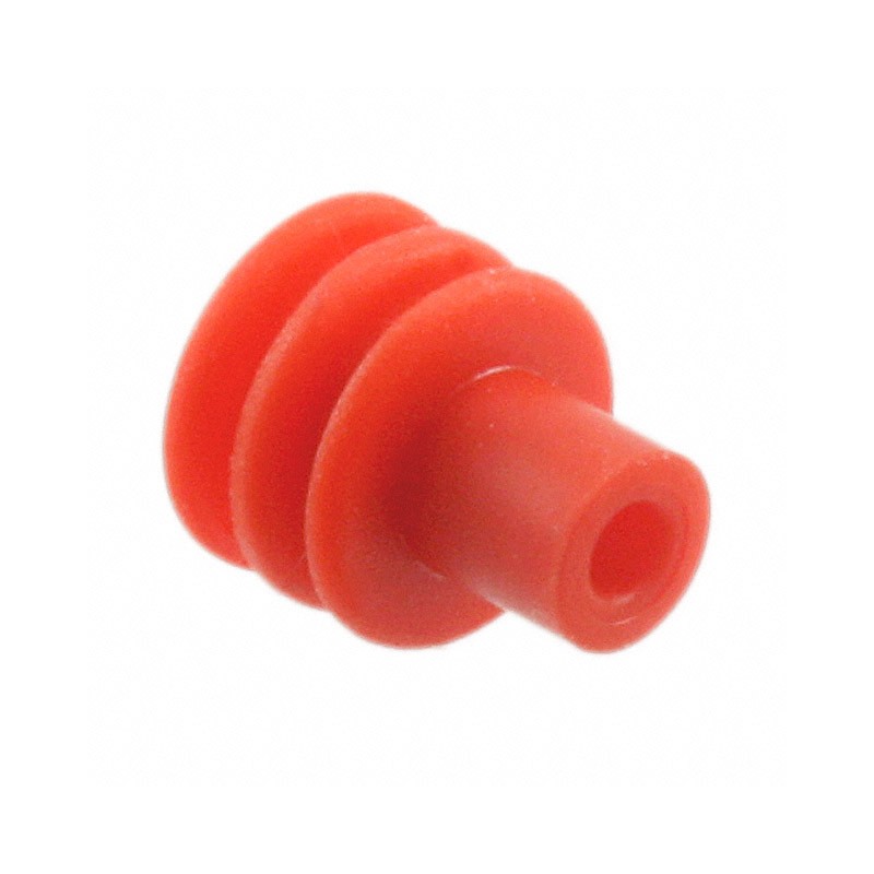 1 pcs : 121668-0032 - CONN WIRE SEAL RED