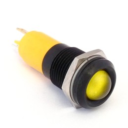 1 pcs - CML Innovative Technologies Panel Mount Indicator, 14mm Mounting Hole Size, Solder Tab Termination, IP67