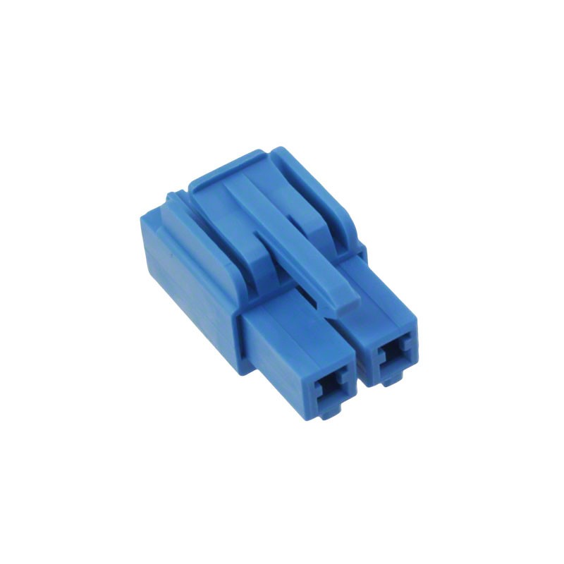 1 pcs : 0351510214 - CONN HSG RCPT 2POS 6.20MM BLUE