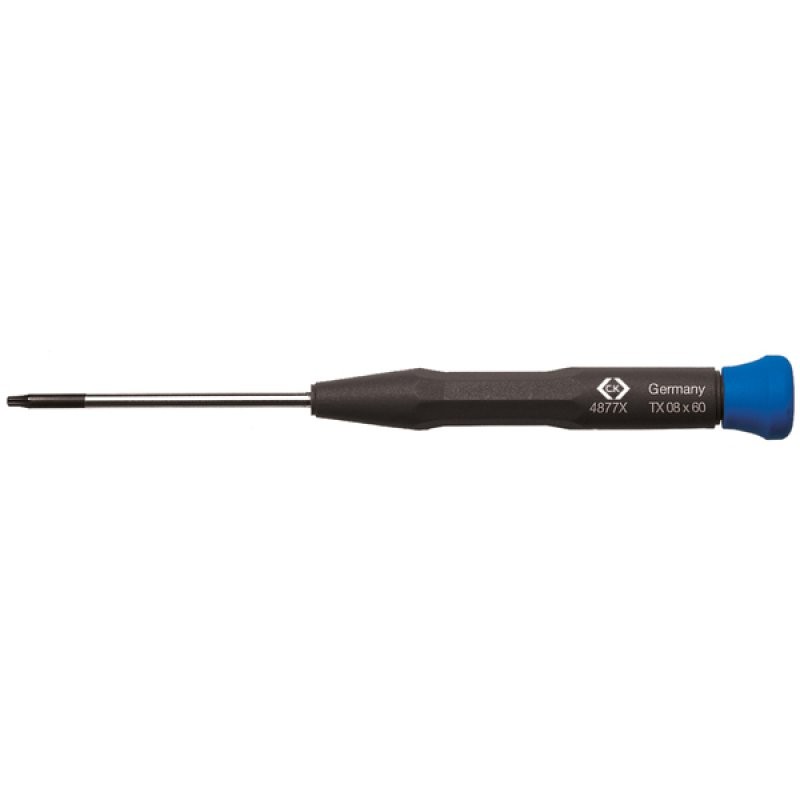 1 pcs - CK Torx Screwdriver, TX07 Tip, 50 mm Blade, 147 mm Overall