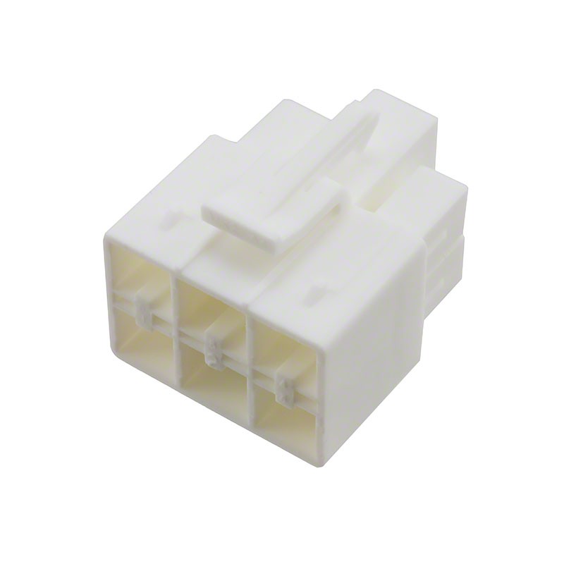 1 pcs : 0351510610 - CONN HSG PLUG 6POS 7.30MM NAT