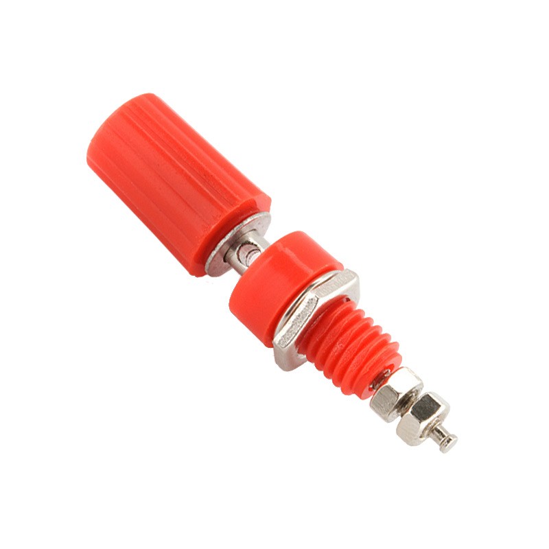 1 pcs : PRT-09739 - CONN BIND POST KNURLED RED