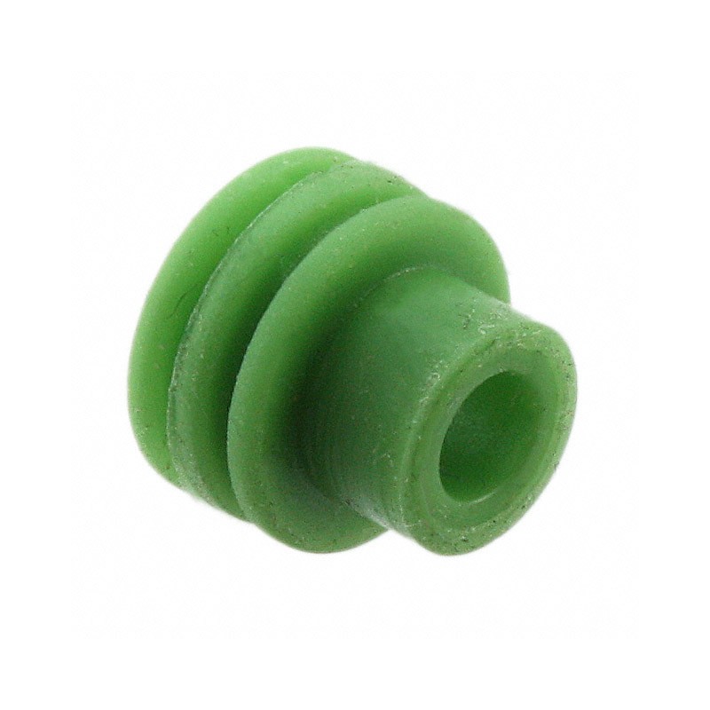 1 pcs : 121668-0035 - CONN WIRE SEAL GREEN