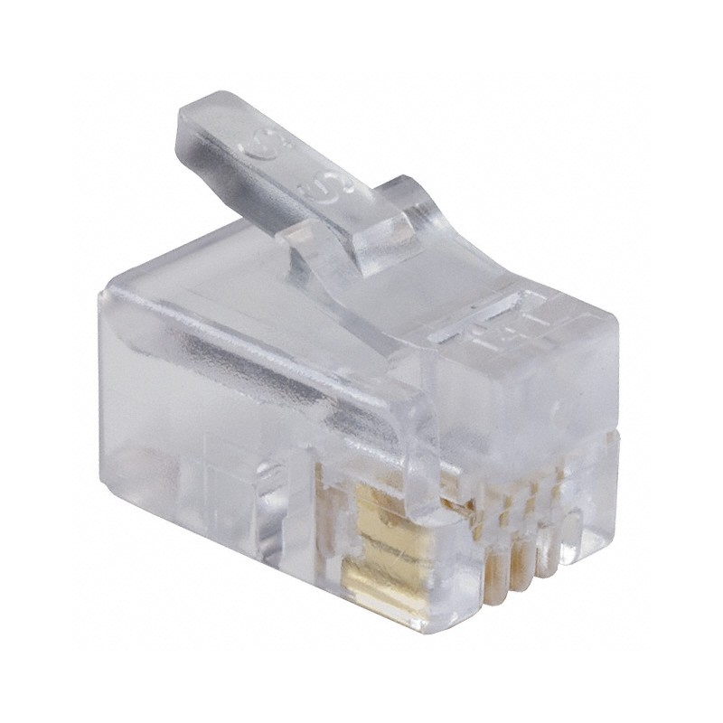 1 pcs : 940-SP-3044 - CONN MOD PLUG 4P4C UNSHIELDED