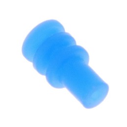 1 pcs : 1394133-1 - SEAL PLUG SINGLE WIRE BLUE 20AWG