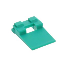 1 pcs : IW2P - WEDGELOCK 2POSRECEP GREEN