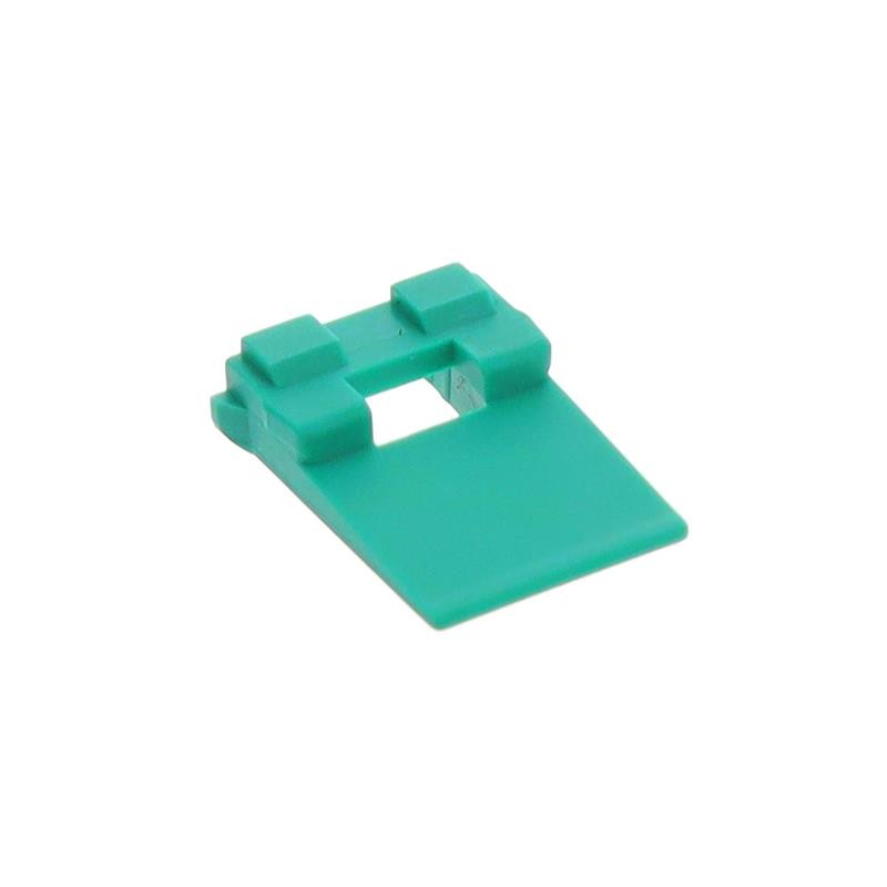 1 pcs : IW2P - WEDGELOCK 2POSRECEP GREEN